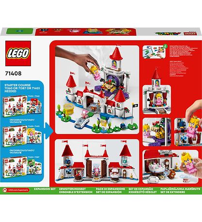 LEGO® Super Mario - Uitbreidingsset: Peach' Kasteel 71408 - 1216 LEGO® Super Mario - Uitbreidingsset: Peach' Kasteel 71408 - 1216