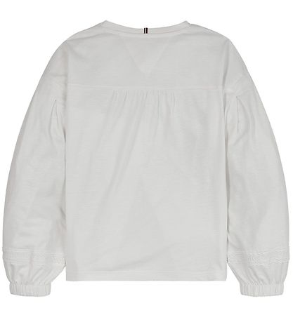 Tommy Hilfiger Blouse - Tommy Lace Tape Knit - Ancient White