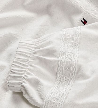 Tommy Hilfiger Blouse - Tommy Lace Tape Knit - Ancient White