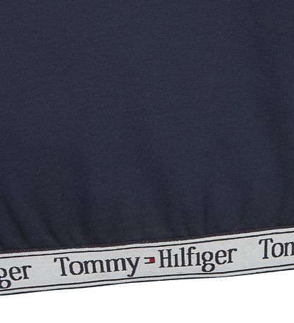 Tommy Hilfiger Sweatshirt - Tommy Tape Cink - Desert Cloud Tommy Hilfiger Sweatshirt - Tommy Tape Cink - Desert Cloud