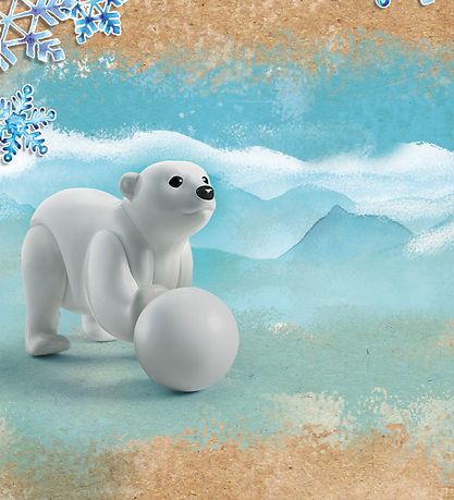 Playmobil Wiltopia - Young Polar Bear - 71073 - 4 Parts