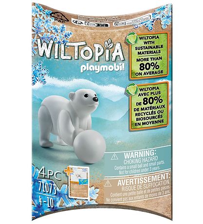 Playmobil Wiltopia - Young Polar Bear - 71073 - 4 Parts