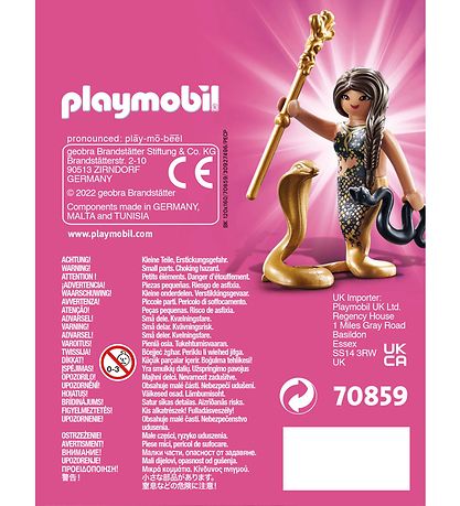 Playmobil Playmo-Friends - Snake Man - 70859 - 4 Parts Playmobil Playmo-Friends - Snake Man - 70859 - 4 Parts