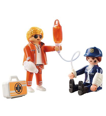 Playmobil DuoPack - Emergency Doctor And Police Officer - 70823 