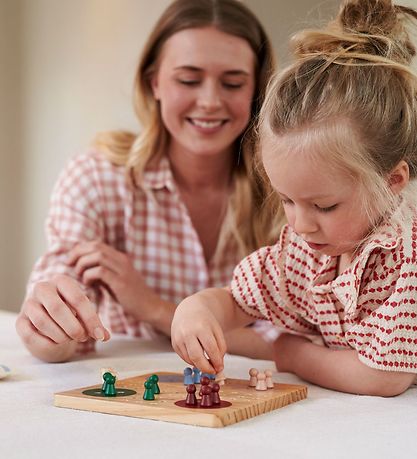 Kids Concept Board Game - Ludo - Carl Larsson - Wood
