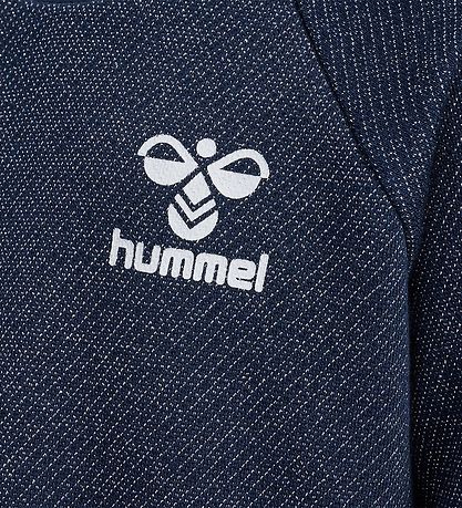 Hummel Kleid - hmlSally - Sargasso Sea m. Silber Glitzer