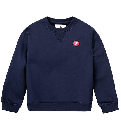 Wood Wood Sweatshirt - Root - Navy Wood Wood Sweatshirt - Root - Navy
