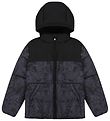 Champion Fashion Puffer Jacket - Black/Grey w. Pattern Champion Fashion Puffer Jacket - Black/Grey w. Pattern