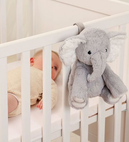Cloud-B Soft Toy w. Sound - 24 cm - Elliot Elephant Cloud-B Soft Toy w. Sound - 24 cm - Elliot Elephant
