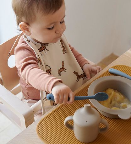 Liewood Cutlery - 4-Pack - Silicone - Shea - Dusty Mint