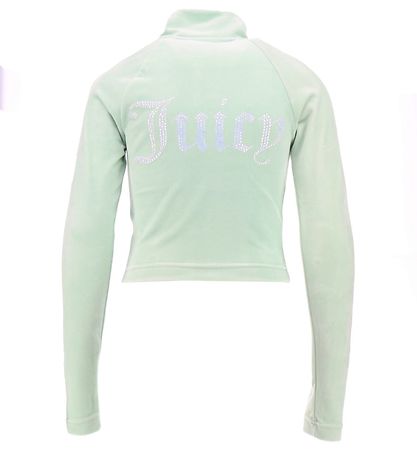 Juicy Couture Cardigan - Velvet - Greyed Jade