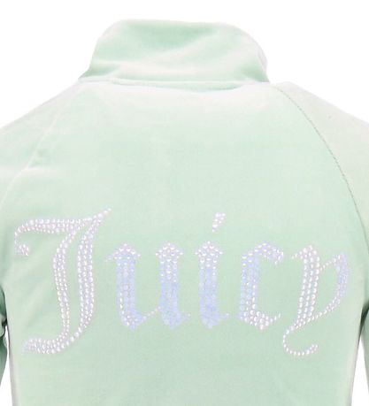 Juicy Couture Cardigan - Velvet - Greyed Jade