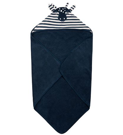 Hust and Claire Baby towel - 85x85 cm - Filani - Blue Moon Hust and Claire Baby towel - 85x85 cm - Filani - Blue Moon