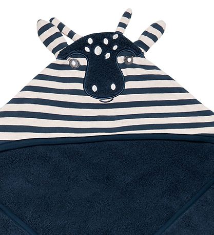 Hust and Claire Baby towel - 85x85 cm - Filani - Blue Moon Hust and Claire Baby towel - 85x85 cm - Filani - Blue Moon