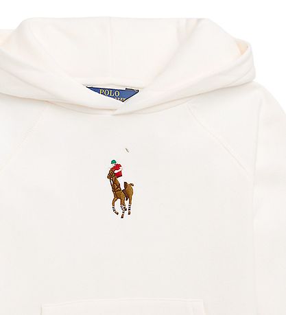 Polo Ralph Lauren Hettegenser - Klassikere II - Hvit Polo Ralph Lauren Hettegenser - Klassikere II - Hvit