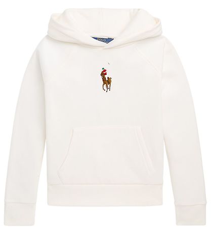 Polo Ralph Lauren Hettegenser - Klassikere II - Hvit Polo Ralph Lauren Hettegenser - Klassikere II - Hvit