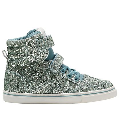 Hummel Boots - Slimmer Stadil Glitter Jr - Mineral Blue