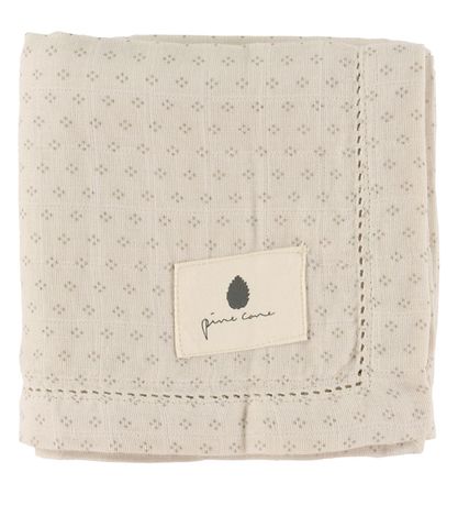 Pine Cone Hydrofiele Doek - 70x70 cm - Edith - Natuur Dot