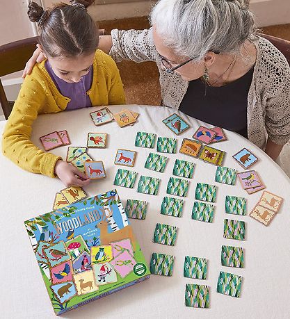 Jeu de Mémoire Eeboo - 24 Paire - Forêt Jeu de Mémoire Eeboo - 24 Paire - Forêt