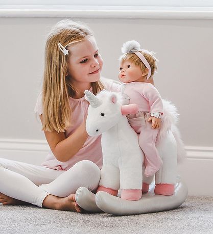 Tiny Treasures Doll Accessories - Rocking Horse - Unicorn