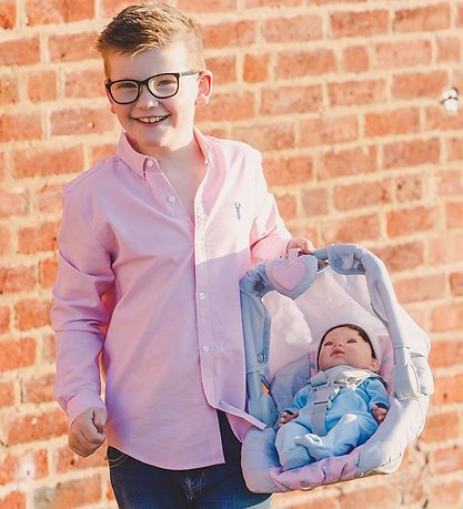 Accessoires de Poupée Tiny Treasures - Siège de Voiture - Gris/R Accessoires de Poupée Tiny Treasures - Siège de Voiture - Gris/R