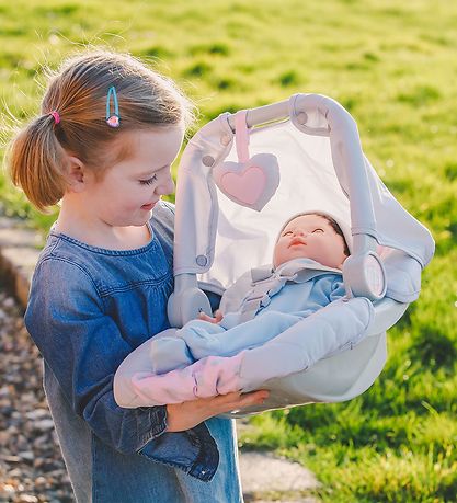 Accessoires de Poupée Tiny Treasures - Siège de Voiture - Gris/R Accessoires de Poupée Tiny Treasures - Siège de Voiture - Gris/R