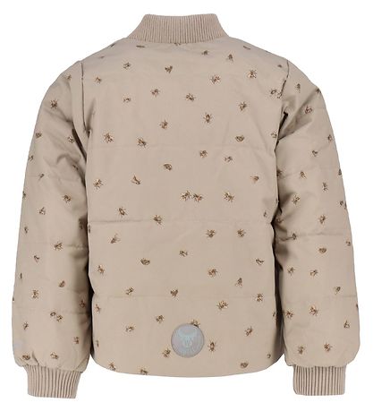 Wheat Puffer Jacket - Malo - Gravel Bumblebee