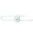Safety 1st Cabinet Lock w. Cheat Button - White Safety 1st Cabinet Lock w. Cheat Button - White