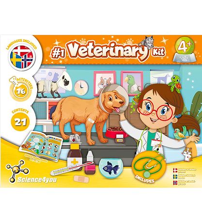 Liniex Science4you Set - Veterinary Kit Liniex Science4you Set - Veterinary Kit