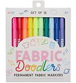 Ooly Textile markers - 12 pcs - Fabric Doodlers Ooly Textile markers - 12 pcs - Fabric Doodlers