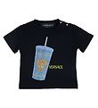 T-Shirt Versace - Noir av. Imprimé T-Shirt Versace - Noir av. Imprimé