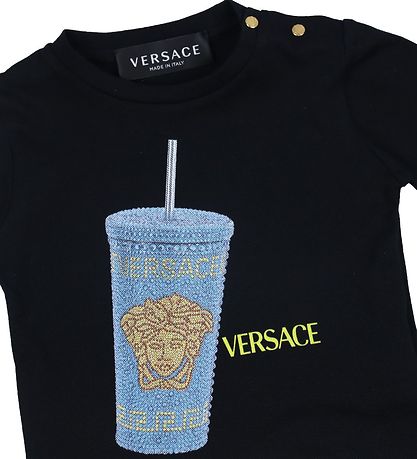 Versace T-Shirt - Zwart m. Print