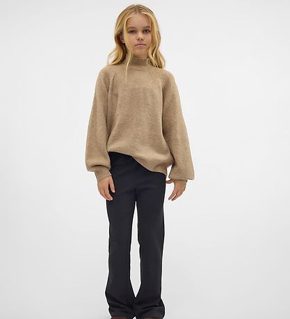 Vero Moda Girl Trousers - Noos - VmLuccakamma - Black Vero Moda Girl Trousers - Noos - VmLuccakamma - Black