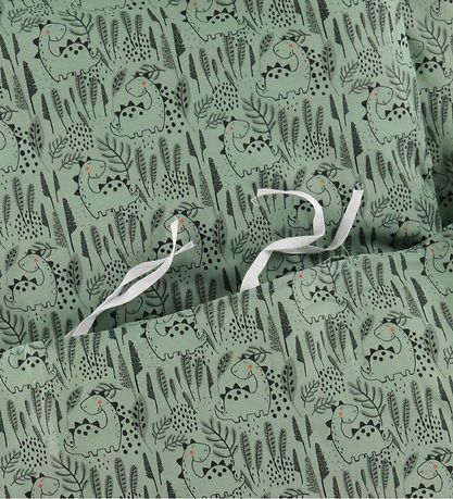 Nørgaard Madsens Bedding - Adult - Dark Green w. Dinosaur