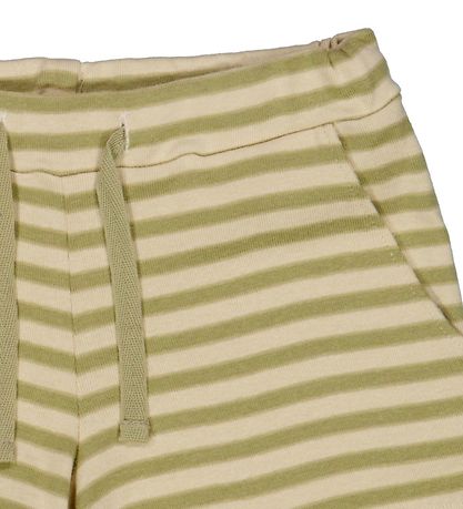 Shorts Wheat - Walder - Green Stripe Shorts Wheat - Walder - Green Stripe