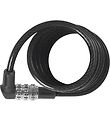Abus Spiral lock - 3506C - 120 cm - Black Abus Spiral lock - 3506C - 120 cm - Black