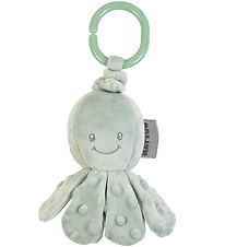 Nattou Activity Toy - Squid - 14x9 cm - Sage Green Nattou Activity Toy - Squid - 14x9 cm - Sage Green