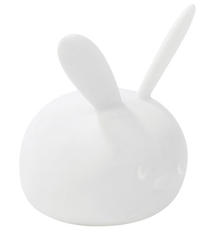 Nattou Night Lamp - Silicone - LED - Rabbit - 12x14x15 cm - Whit