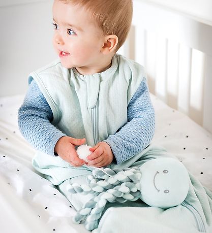 Doudou av. Musique Nattou - Lapidou Calamar - 20x9 cm - Menthe Doudou av. Musique Nattou - Lapidou Calamar - 20x9 cm - Menthe