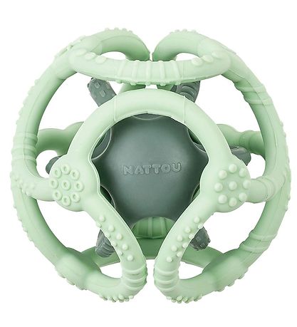 Nattou Activity balls - 2 pcs - Mint