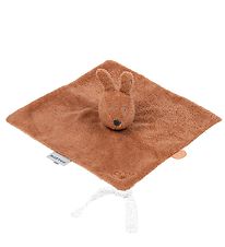 Nattou Comfort Blanket - Bonnie Rabbit - 27x27 cm - Rust Nattou Comfort Blanket - Bonnie Rabbit - 27x27 cm - Rust