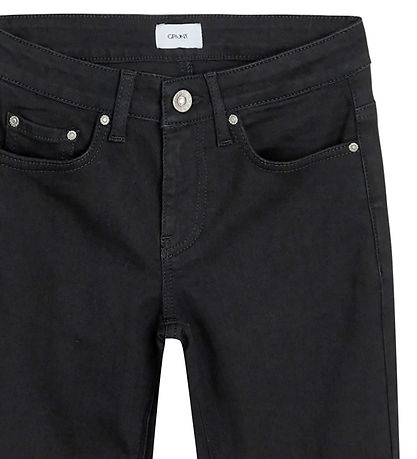 Grunt Jeans - Texas Low Flare - Black