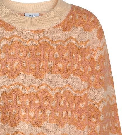 Grunt Blouse - Knitted Anele - Light Orange Grunt Blouse - Knitted Anele - Light Orange