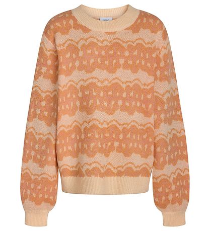 Grunt Blouse - Knitted Anele - Light Orange Grunt Blouse - Knitted Anele - Light Orange