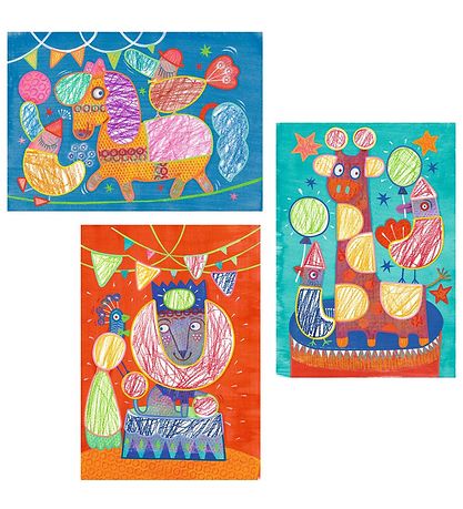 Djeco Colouring Set - Tightrope Walker Duck Balls Djeco Colouring Set - Tightrope Walker Duck Balls