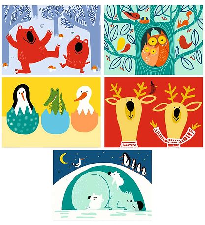 Djeco Scratch cards - Animals Djeco Scratch cards - Animals