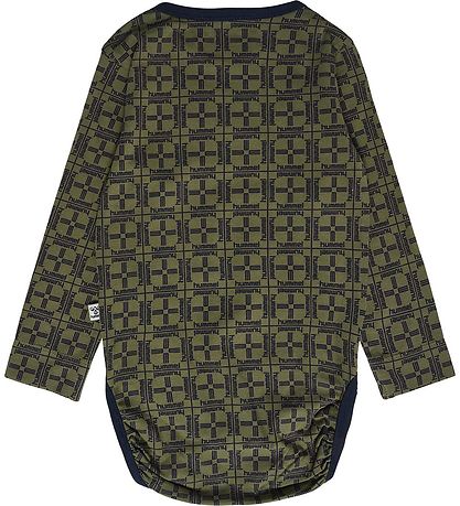 Hummel Bodysuit æ/s - hmlCheck - Kalamata Hummel Bodysuit æ/s - hmlCheck - Kalamata