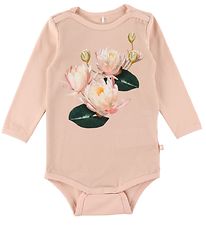 Molo Bodysuit l/s - Foss - Water Lily Baby Molo Bodysuit l/s - Foss - Water Lily Baby