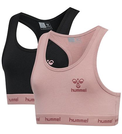 Hummel Top - hmlCarolina - 2-Pack - Woodrose Hummel Top - hmlCarolina - 2-Pack - Woodrose