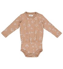 Gro Bodysuit l/s - Drew - Latte Gro Bodysuit l/s - Drew - Latte